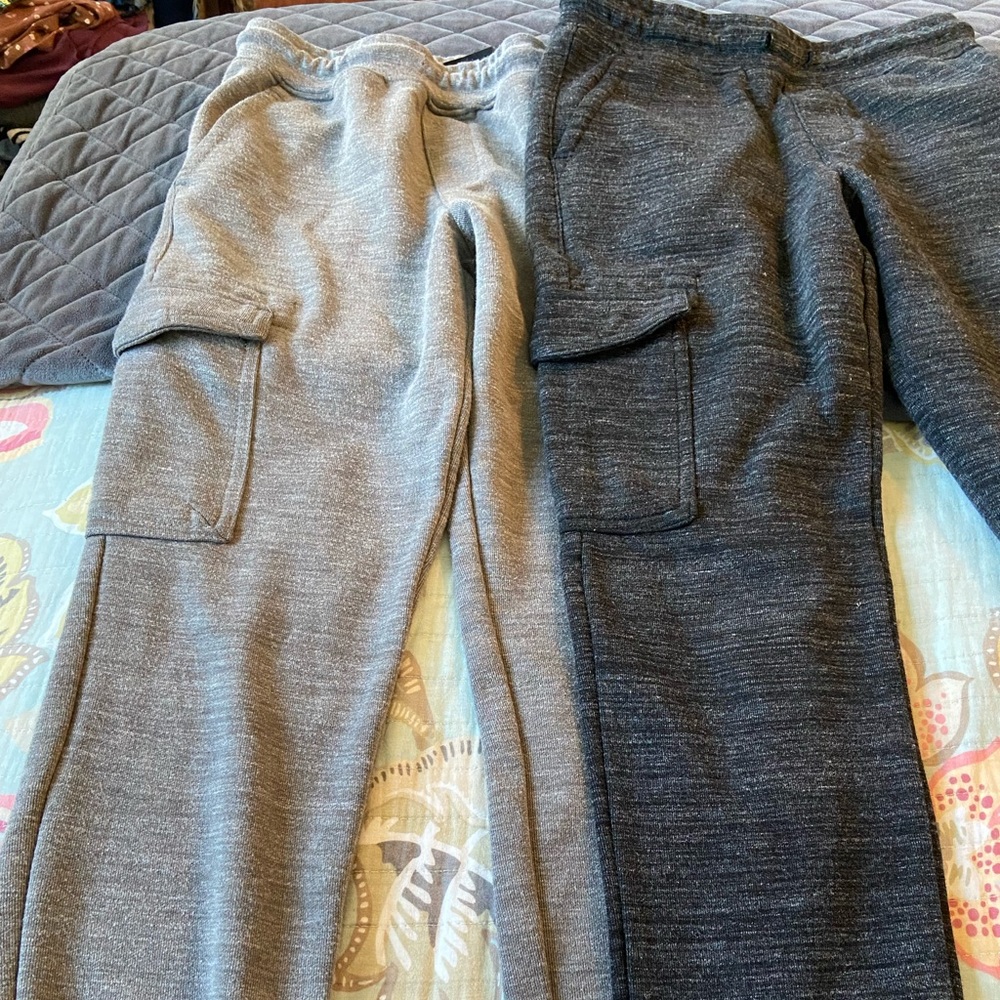 Urban Pipeline Cargo Joggers. Boys size medium 10/12. 2 pairs.